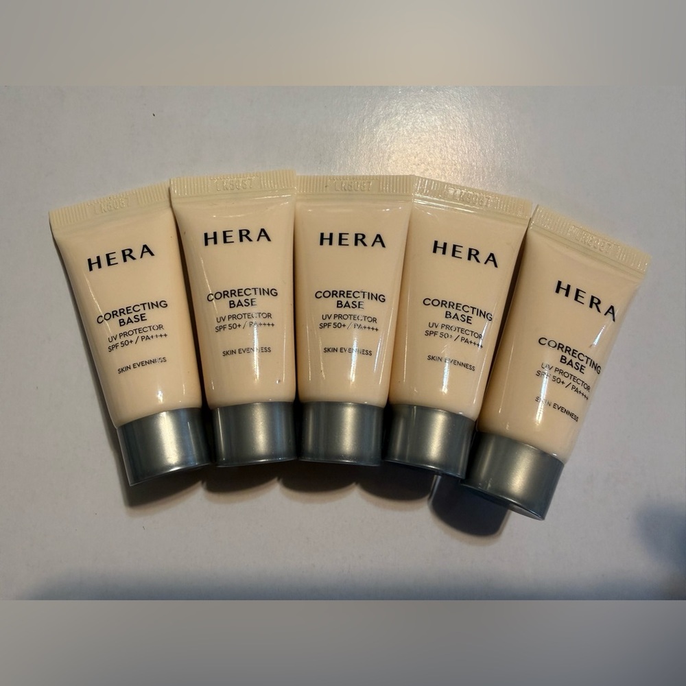 HERA Correcting Base UV Protector 5ml x 5pcs SPF 50+ PA+++ Tone-Up Base K-Beauty